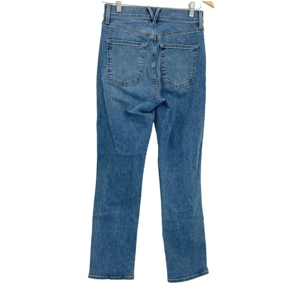 Veronica Beard Ryleigh Slim Straight Jeans Front Yoke Size 26 NWOT - Picture 13 of 13
